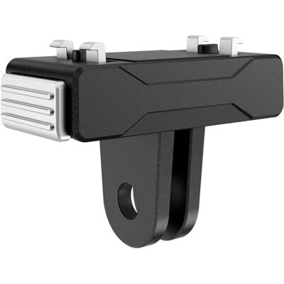 Buxuaaaa Adaptateur de caméra magnétique puissant, base à détachement rapide pour caméras d'action et base à dégagement rapide Buxuaaaa Adaptateur de caméra magnétique puissant, base à détachement rapide pour caméras d'action et base à dégagement rapide