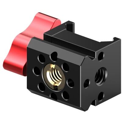 Alksubbm Adaptateur de serrage réglable en alliage d'aluminium pour stabilisateurs RS3/4/5 avec rotation à 360 ° et dégagement rapide pour cage d'appareil photo Alksubbm Adaptateur de serrage réglable en alliage d'aluminium pour stabilisateurs RS3/4/5 avec rotation à 360 ° et dégagement rapide pour cage d'appareil photo