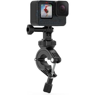 Sametop Fixation pour Guidon Moto Tube Support de Pince Vélo pour GoPro pour Go Pro Hero 13 12 11 10 Max 9 8 Session Mission DJI Osmo Caméras D'action, Pivote à 360 Montage de Clamp Sametop Fixation pour Guidon Moto Tube Support de Pince Vélo pour GoPro pour Go Pro Hero 13 12 11 10 Max 9 8 Session Mission DJI Osmo Caméras D'action, Pivote à 360 Montage de Clamp