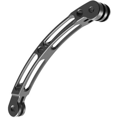 Uqezagpa Bras d'extension compact et robuste en alliage d'aluminium pour photographes professionnels et amateurs Uqezagpa Bras d'extension compact et robuste en alliage d'aluminium pour photographes professionnels et amateurs
