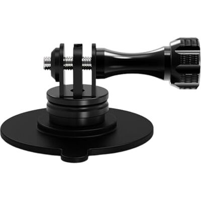 Nucelit Adaptateur trépied en alliage d'aluminium avec vis 1/4 de 2,5 cm et ventouse antidérapante pour caméras d'action 3 fentes en alliage d'aluminium Nucelit Adaptateur trépied en alliage d'aluminium avec vis 1/4 de 2,5 cm et ventouse antidérapante pour caméras d'action 3 fentes en alliage d'aluminium