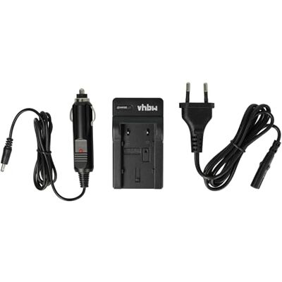 vhbw Chargeur de Batterie Compatible avec JVC GZ-MG465BEX, GZ-MG530, GZ-MG530ex, GZ-MG555, GZ-MG575, GZ-MG610 caméra, DSLR, Action-cam vhbw Chargeur de Batterie Compatible avec JVC GZ-MG465BEX, GZ-MG530, GZ-MG530ex, GZ-MG555, GZ-MG575, GZ-MG610 caméra, DSLR, Action-cam
