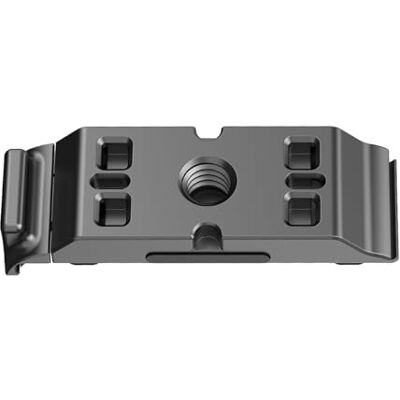 Buxuaaaa Cache batterie en alliage d'aluminium pour prise de vue verticale, adaptateur à libération rapide pour 2 prises de vue verticales Buxuaaaa Cache batterie en alliage d'aluminium pour prise de vue verticale, adaptateur à libération rapide pour 2 prises de vue verticales