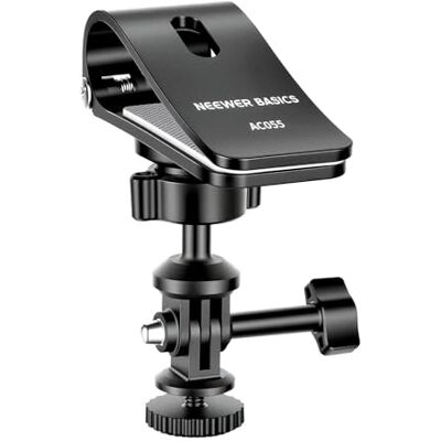 NEEWER BASICS Support pour pare-soleil de voiture, kit d'accessoires pour caméra d'action avec tête sphérique à 360° compatible avec GoPro DJI Insta 360 pour enregistrement vidéo Vlogging POV, AC055 NEEWER BASICS Support pour pare-soleil de voiture, kit d'accessoires pour caméra d'action avec tête sphérique à 360° compatible avec GoPro DJI Insta 360 pour enregistrement vidéo Vlogging POV, AC055