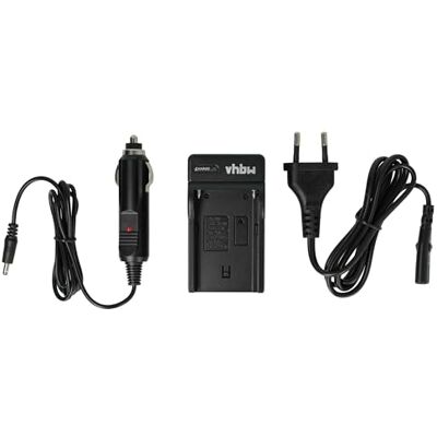 vhbw Chargeur de Batterie Compatible avec Sony DCR-PC104E, DCR-PC105, DCR-PC105E, DCR-PC105K Batterie Appareil Photo Digital, DSLR, Action cam vhbw Chargeur de Batterie Compatible avec Sony DCR-PC104E, DCR-PC105, DCR-PC105E, DCR-PC105K Batterie Appareil Photo Digital, DSLR, Action cam