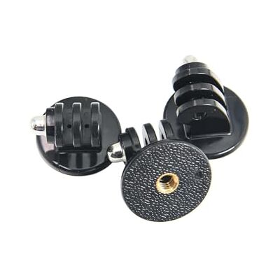YIMINGOUFEI Adaptateur de support de cardan pour GoPro Hero 13/12/11/10/9/8/7/6/5/4/3+/3/2, support de tête sphérique d'appareil photo YIMINGOUFEI Adaptateur de support de cardan pour GoPro Hero 13/12/11/10/9/8/7/6/5/4/3+/3/2, support de tête sphérique d'appareil photo