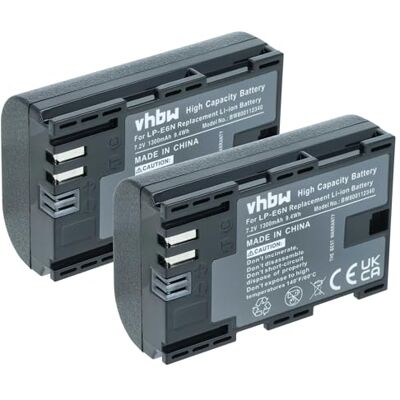 vhbw 2x Batterie pour Tether Tools Air Direct - Batterie d'appareil photo vhbw 2x Batterie pour Tether Tools Air Direct - Batterie d'appareil photo