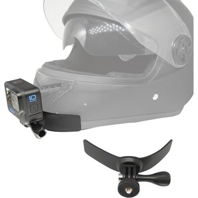 Suptig Lot de 2 supports de menton pour casque Gopro Mission 1 Pro, Gopro Hero 13, 12, 11, 10, 9, 8, Insta360, X5, X4, DJI Osmo 6, 5, Pro 4, 3, caméra d'action, support de vélo, menton de casque de Suptig Lot de 2 supports de menton pour casque Gopro Mission 1 Pro, Gopro Hero 13, 12, 11, 10, 9, 8, Insta360, X5, X4, DJI Osmo 6, 5, Pro 4, 3, caméra d'action, support de vélo, menton de casque de