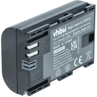 vhbw Batterie Compatible avec Blackmagic Pocket Cinema 4K Appareil Photo APRN (1300mAh, 7,4V, Li-ION) avec Puce d'information vhbw Batterie Compatible avec Blackmagic Pocket Cinema 4K Appareil Photo APRN (1300mAh, 7,4V, Li-ION) avec Puce d'information