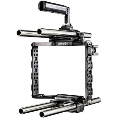Walimex Pro Aptaris Blackmagic Cinema Stabilisateur Vidéo Cage Rig pour Appareil Photo Reflex Walimex Pro Aptaris Blackmagic Cinema Stabilisateur Vidéo Cage Rig pour Appareil Photo Reflex