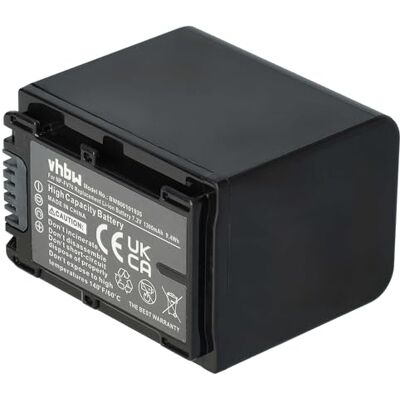 vhbw Batterie Li-ION pour Sony Handycam NEX-VG20, NEX-VG20E etc. remplace NP-FV70 avec info-Puce et visualisation de l'état de Charge vhbw Batterie Li-ION pour Sony Handycam NEX-VG20, NEX-VG20E etc. remplace NP-FV70 avec info-Puce et visualisation de l'état de Charge