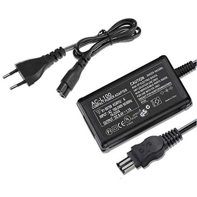 fittings4you Bloc d'alimentation compatible pour Sony AC-L100 L15 Adaptateur Secteur Chargeur HDR-AX2000E UC9314 fittings4you Bloc d'alimentation compatible pour Sony AC-L100 L15 Adaptateur Secteur Chargeur HDR-AX2000E UC9314
