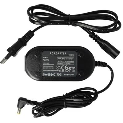 vhbw Bloc d'alimentation compatible avec Panasonic NV-DS25, NV-DS28, AG-DV1DC, NV-DS27B, appareil photo numérique, DSLR Câble d'alimentation 2 m vhbw Bloc d'alimentation compatible avec Panasonic NV-DS25, NV-DS28, AG-DV1DC, NV-DS27B, appareil photo numérique, DSLR Câble d'alimentation 2 m