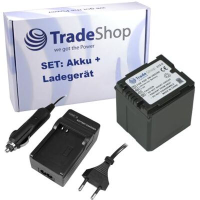 Trade-Shop Contenu de la livraison : batterie Li-Ion + chargeur de batterie avec adaptateur allume-cigare compatible avec VW-VBG070/E-K VW-VBG130/E-K VW-VBG260/E-K VW-VBG-070/E-K VW-VBG-130/E-K VW-VBG-260/E-K Trade-Shop Contenu de la livraison : batterie Li-Ion + chargeur de batterie avec adaptateur allume-cigare compatible avec VW-VBG070/E-K VW-VBG130/E-K VW-VBG260/E-K VW-VBG-070/E-K VW-VBG-130/E-K VW-VBG-260/E-K