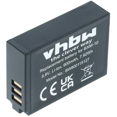 vhbw Li-ION Batterie 900mAh (8.8V) pour Appareil Photo DSLR XiaoYi Yi M1 vhbw Li-ION Batterie 900mAh (8.8V) pour Appareil Photo DSLR XiaoYi Yi M1