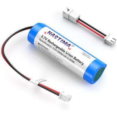 NASTIMA XH2.54/2P Fiche 3,7 V 2600 mAh 9,36 Wh Batterie Li-ion rechargeable pour l'électronique DIY, amplificateur de voix, jouet radiocommandé, appareils Bluetooth, éclairage, avec câble de NASTIMA XH2.54/2P Fiche 3,7 V 2600 mAh 9,36 Wh Batterie Li-ion rechargeable pour l'électronique DIY, amplificateur de voix, jouet radiocommandé, appareils Bluetooth, éclairage, avec câble de