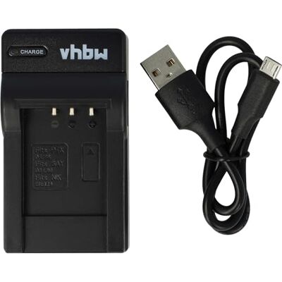 vhbw Chargeur de Batterie USB Compatible avec Nikon CoolPix S6700, S6800, S6900, S7000 caméra, DSLR, Action-cam Chargeur vhbw Chargeur de Batterie USB Compatible avec Nikon CoolPix S6700, S6800, S6900, S7000 caméra, DSLR, Action-cam Chargeur