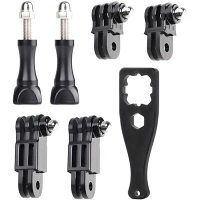 HSU Bras D'extension Pivotant Réglable Fixation Support avec Vis à Oreilles pour GoPro Hero 10/9/8/7/6/5/4/3 et Autres Caméras d'action HSU Bras D'extension Pivotant Réglable Fixation Support avec Vis à Oreilles pour GoPro Hero 10/9/8/7/6/5/4/3 et Autres Caméras d'action