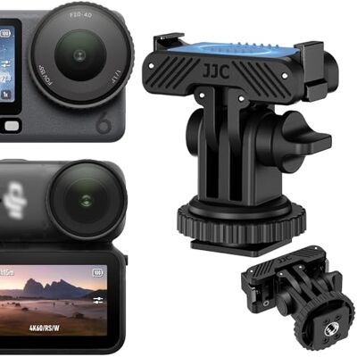 JJC Support de griffe magnétique pour DJI Osmo Nano, Osmo Nano Adaptateur de griffe magnétique à dégagement rapide avec griffe pliable et 20 trous de 6,35 mm Compatible avec les accessoires JJC Support de griffe magnétique pour DJI Osmo Nano, Osmo Nano Adaptateur de griffe magnétique à dégagement rapide avec griffe pliable et 20 trous de 6,35 mm Compatible avec les accessoires