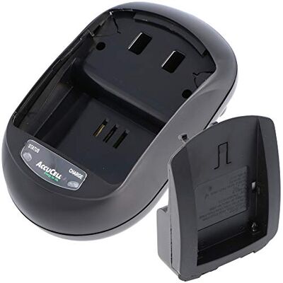 AccuCell Chargeur rapide compatible avec Sony NP-FM50, FM70 AccuCell Chargeur rapide compatible avec Sony NP-FM50, FM70