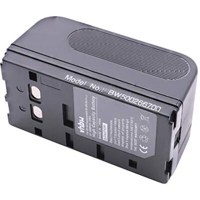 vhbw Batterie pour Appareil photovidéo, Compatible avec Fuji BT70, CVC600, CVT60, CVT70 (4000mAh, 6V, NiMH) vhbw Batterie pour Appareil photovidéo, Compatible avec Fuji BT70, CVC600, CVT60, CVT70 (4000mAh, 6V, NiMH)