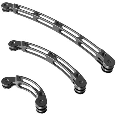 Uqezagpa Bras d'extension compact et robuste en alliage d'aluminium pour photographes professionnels et amateurs Uqezagpa Bras d'extension compact et robuste en alliage d'aluminium pour photographes professionnels et amateurs