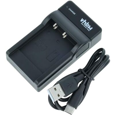 vhbw Chargeur USB de Batterie Compatible avec 02491-0054-05, BATS8, BLI-315, DS8330-1 Batterie Appareil Photo Digital, DSLR, Action cam vhbw Chargeur USB de Batterie Compatible avec 02491-0054-05, BATS8, BLI-315, DS8330-1 Batterie Appareil Photo Digital, DSLR, Action cam