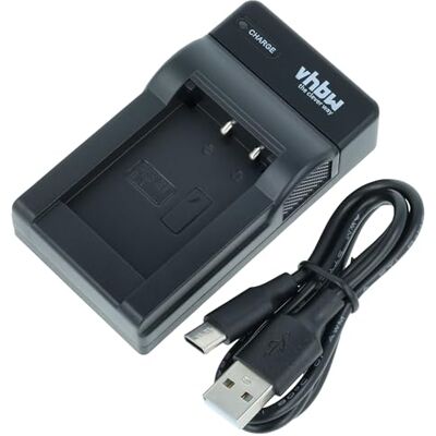 vhbw Chargeur USB de Batterie Compatible avec Sony HDR-AS300R, ZV-1, HDR-AS10, HDR-AS30, HDR-AS30V Batterie Appareil Photo Digital, DSLR, Action cam vhbw Chargeur USB de Batterie Compatible avec Sony HDR-AS300R, ZV-1, HDR-AS10, HDR-AS30, HDR-AS30V Batterie Appareil Photo Digital, DSLR, Action cam