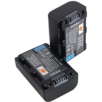 DSTE 2PCS NP-FH50 Battery compatibles avec Sony DSLR-A330, DSLR-A380, DSLR-A390, DSC-HX1, DSC-HX100V, DSC-HX200V, HDR-TG5V, HDR-TG1E, HDR-TG3, HDR-TG5, HDR-TG7 DSTE 2PCS NP-FH50 Battery compatibles avec Sony DSLR-A330, DSLR-A380, DSLR-A390, DSC-HX1, DSC-HX100V, DSC-HX200V, HDR-TG5V, HDR-TG1E, HDR-TG3, HDR-TG5, HDR-TG7