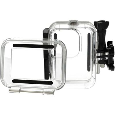 vhbw Boîtier étanche Compatible avec GoPro Hero 9, 10 caméra d'action, Sport Étui étanche pour Prise sous-Marine Aquatique vhbw Boîtier étanche Compatible avec GoPro Hero 9, 10 caméra d'action, Sport Étui étanche pour Prise sous-Marine Aquatique