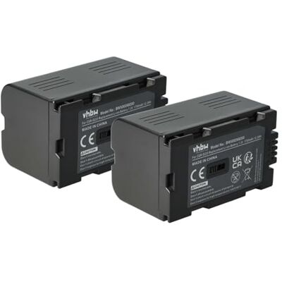 vhbw Lot de 2 batteries de rechange pour Panasonic CGR-D28A/1B, CGR-D320, CGR-D53, CGR-D53A, CGR-D815 pour caméscope vidéo 1700 mAh 7,2 V Li-ion vhbw Lot de 2 batteries de rechange pour Panasonic CGR-D28A/1B, CGR-D320, CGR-D53, CGR-D53A, CGR-D815 pour caméscope vidéo 1700 mAh 7,2 V Li-ion