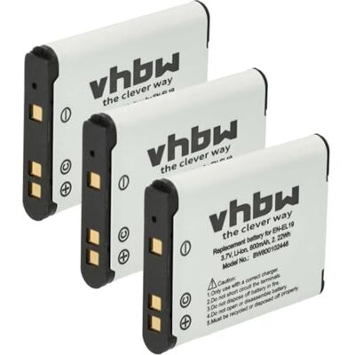 VHBW - NP-BJ1 - 600mAh - 3.7V Li-ion - Battery VHBW - NP-BJ1 - 600mAh - 3.7V Li-ion - Battery
