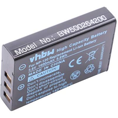 vhbw Batterie pour Intermec CK1, CN1 remplace Intermec 074337S, 73659 (1600mAh, 3.7V, Li-ION) vhbw Batterie pour Intermec CK1, CN1 remplace Intermec 074337S, 73659 (1600mAh, 3.7V, Li-ION)