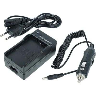 vhbw Chargeur de Batterie Compatible avec Canon DC10, DC100, DC20, DC21, DC210, DC220, DC230, DC40, DC50, DC95 caméra, DSLR, Action-cam vhbw Chargeur de Batterie Compatible avec Canon DC10, DC100, DC20, DC21, DC210, DC220, DC230, DC40, DC50, DC95 caméra, DSLR, Action-cam