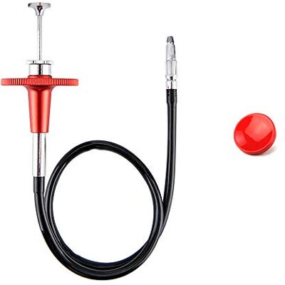 JJC Câble de déclenchement mécanique rouge pour appareil photo 40 cm Avec bouton de déclenchement doux Surface concave rouge JJC Câble de déclenchement mécanique rouge pour appareil photo 40 cm Avec bouton de déclenchement doux Surface concave rouge