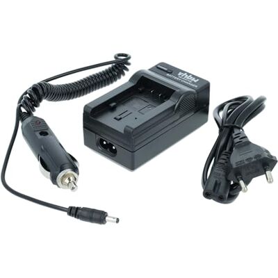 vhbw Chargeur de batterie compatible pour appareil photo numérique Panasonic HDC-SD80, HDC-SD80EG-K, HDC-SD90, HDC-SD90EG-K, caméscope, batterie d'action Cam vhbw Chargeur de batterie compatible pour appareil photo numérique Panasonic HDC-SD80, HDC-SD80EG-K, HDC-SD90, HDC-SD90EG-K, caméscope, batterie d'action Cam