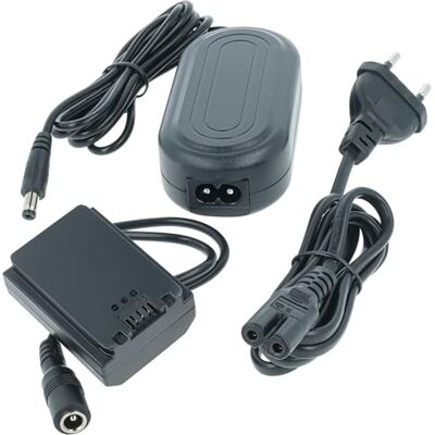 vhbw Bloc d'alimentation, Chargeur Adaptateur Compatible avec Sony Alpha ILCE-7M3, ILCE-7M3K Appareil Photo, caméra vidéo Câble 2.85m, coupleur DC vhbw Bloc d'alimentation, Chargeur Adaptateur Compatible avec Sony Alpha ILCE-7M3, ILCE-7M3K Appareil Photo, caméra vidéo Câble 2.85m, coupleur DC