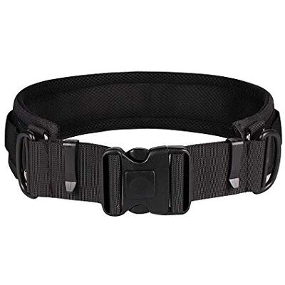 SOOJET Ceinture de Caméra Multifonctionnelle en Nylon Durable Réglable pour Extérieur Avec Anneaux en D Pour Appareil Photo DSLR Canon Nikon Sony SOOJET Ceinture de Caméra Multifonctionnelle en Nylon Durable Réglable pour Extérieur Avec Anneaux en D Pour Appareil Photo DSLR Canon Nikon Sony