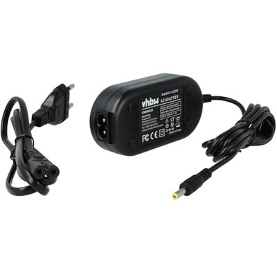 vhbw Bloc d'alimentation compatible avec Panasonic HDC-SD90P, HDC-SD90PC, HDC-SD99EG, appareil photo numérique, DSLR Câble d'alimentation 2 m vhbw Bloc d'alimentation compatible avec Panasonic HDC-SD90P, HDC-SD90PC, HDC-SD99EG, appareil photo numérique, DSLR Câble d'alimentation 2 m
