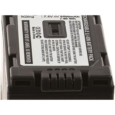 akku-net Batterie Li-ion pour Panasonic AG-HVX200 5400 mAh 7,4 V akku-net Batterie Li-ion pour Panasonic AG-HVX200 5400 mAh 7,4 V