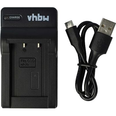 vhbw Chargeur USB-C Compatible avec Casio Exilim EX-Z150, EX-Z155, EX-Z250 caméra caméscope + câble USB-C + témoin de Charge vhbw Chargeur USB-C Compatible avec Casio Exilim EX-Z150, EX-Z155, EX-Z250 caméra caméscope + câble USB-C + témoin de Charge