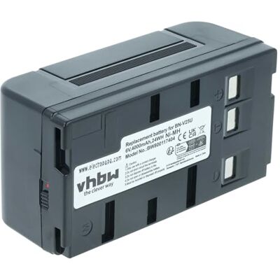 vhbw NiMH Batterie 4000 mAh (6 V) compatible avec caméra vidéo JVC GR-SXM200, GR-SXM235U, GR-SXM240U, GR-SXM245U, GR-SXM250US, GR-SXM255 vhbw NiMH Batterie 4000 mAh (6 V) compatible avec caméra vidéo JVC GR-SXM200, GR-SXM235U, GR-SXM240U, GR-SXM245U, GR-SXM250US, GR-SXM255
