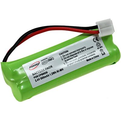 akku-net Batterie compatible avec Medion type GPHC05RN01 NiMH 2,4 V 500 mAh Noir akku-net Batterie compatible avec Medion type GPHC05RN01 NiMH 2,4 V 500 mAh Noir
