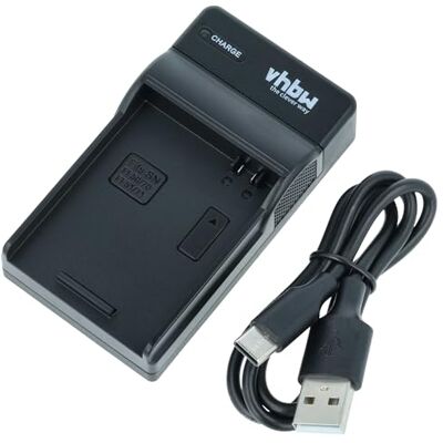 vhbw Chargeur USB de Batterie Compatible avec Sony DCR-PC107, DCR-PC109, DCR-PC350, DCR-HC1000 Batterie Appareil Photo Digital, DSLR, Action cam vhbw Chargeur USB de Batterie Compatible avec Sony DCR-PC107, DCR-PC109, DCR-PC350, DCR-HC1000 Batterie Appareil Photo Digital, DSLR, Action cam