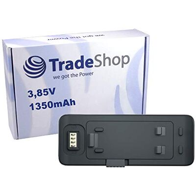 Trade-Shop Batterie Li-ion 1350 mAh remplace Insta IS360RB compatible avec Insta 360 One R Twin Edition caméra d'action / batterie de rechange Trade-Shop Batterie Li-ion 1350 mAh remplace Insta IS360RB compatible avec Insta 360 One R Twin Edition caméra d'action / batterie de rechange