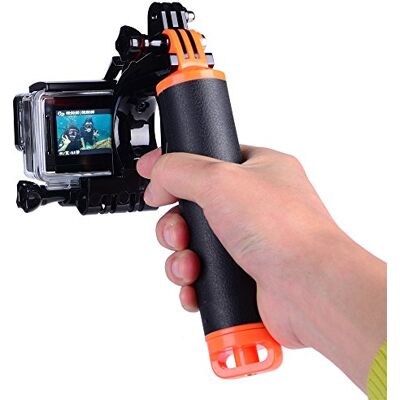 Suptig Kit de bras télescopique avec déclencheur et boîtier étanche pour GoPro Hero 5, Hero 4, Hero 3+, Hero 3 LCD, Yi Action, Yi 4K, Yi 4K+ Action et caméras SJCAM Suptig Kit de bras télescopique avec déclencheur et boîtier étanche pour GoPro Hero 5, Hero 4, Hero 3+, Hero 3 LCD, Yi Action, Yi 4K, Yi 4K+ Action et caméras SJCAM