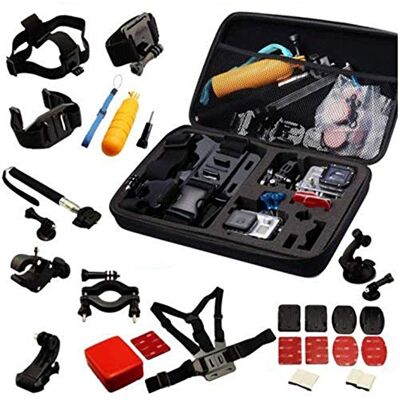 Navitech 30-en-1 Kit D'Accessoires pour Caméras d'action Compatible avec Le GoPro HERO8 4K Digital caméra d'action Navitech 30-en-1 Kit D'Accessoires pour Caméras d'action Compatible avec Le GoPro HERO8 4K Digital caméra d'action