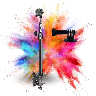 TronicXL Trépied à pince pour caméra d'action compatible avec DJI Osmo GoPro Hero + 3 4 5 6 7 8 9 10 11 12 13 Session Action Cam TronicXL Trépied à pince pour caméra d'action compatible avec DJI Osmo GoPro Hero + 3 4 5 6 7 8 9 10 11 12 13 Session Action Cam