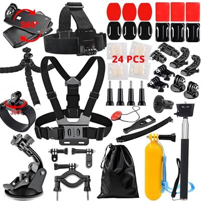 lifelimit Kit d'accessoires 62 en 1 compatible avec toutes les GoPro Hero 13/12/11/10/9/8 max Fusion/Session/HD Noir Blanc Argent AKASO APEMAN Campark SJCAM lifelimit Kit d'accessoires 62 en 1 compatible avec toutes les GoPro Hero 13/12/11/10/9/8 max Fusion/Session/HD Noir Blanc Argent AKASO APEMAN Campark SJCAM