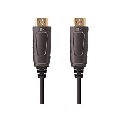 Monoprice Câble HDMI actif AV 8K 7,5 m Ultra haut débit Certifié HDMI 2.1 AOC Série SlimRun Monoprice Câble HDMI actif AV 8K 7,5 m Ultra haut débit Certifié HDMI 2.1 AOC Série SlimRun